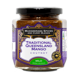 Mudgeeraba Spices Traditional Queensland Mango Chutney Mild 320g jar front