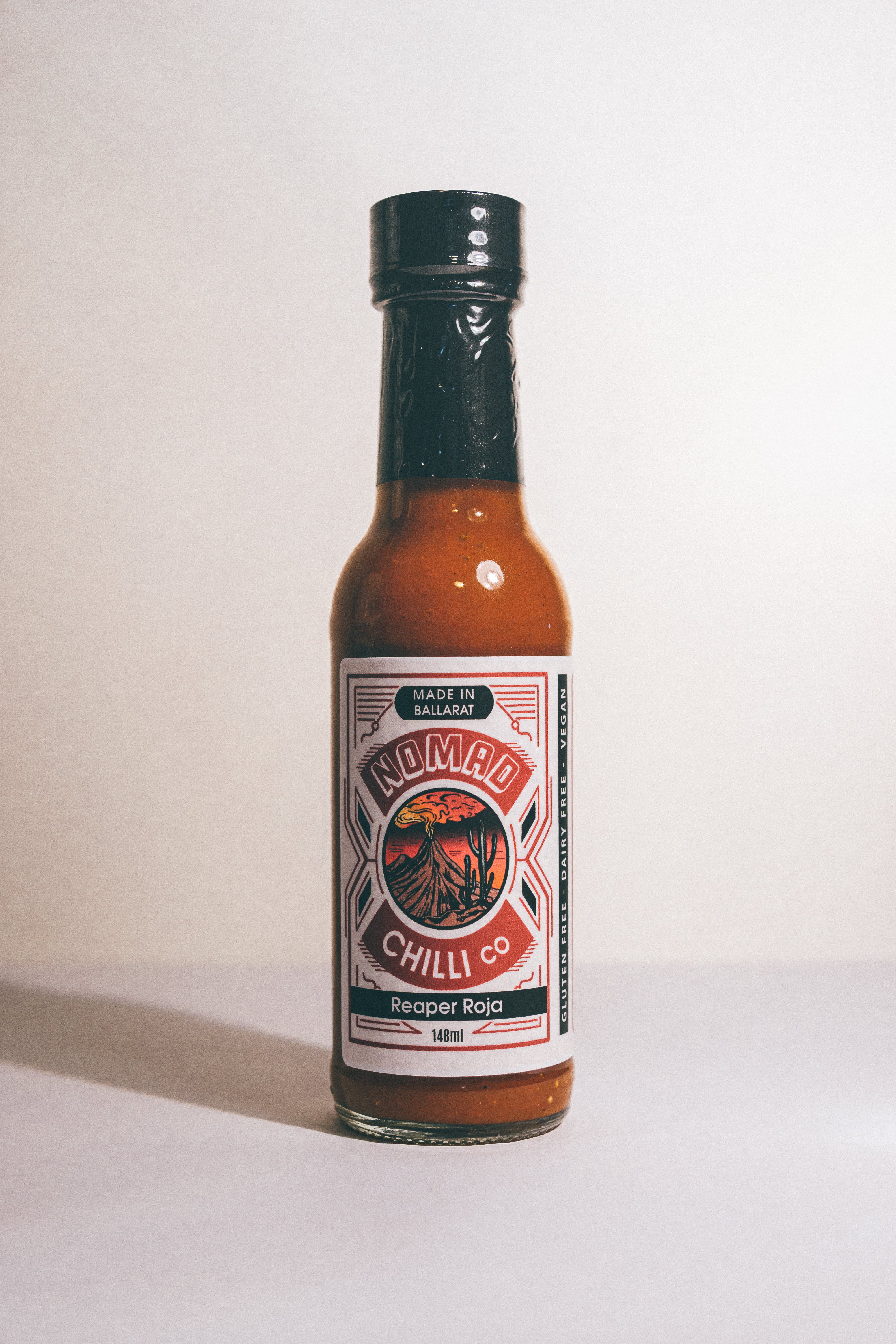 Nomad Chilli Co Reaper Roja Carolina Reaper hot sauce 148ml