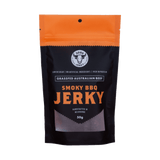 3099 Jerky Smoky BBQ Beef Jerky 50g beef jerky — front of the pack on a transparent background
