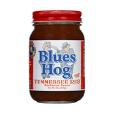 Blues Hog Tennessee Red BBQ Sauce 539g glass pint jar — front of the jar