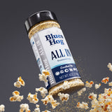 Blues Hog All In Seasoning — seasoned food on a board