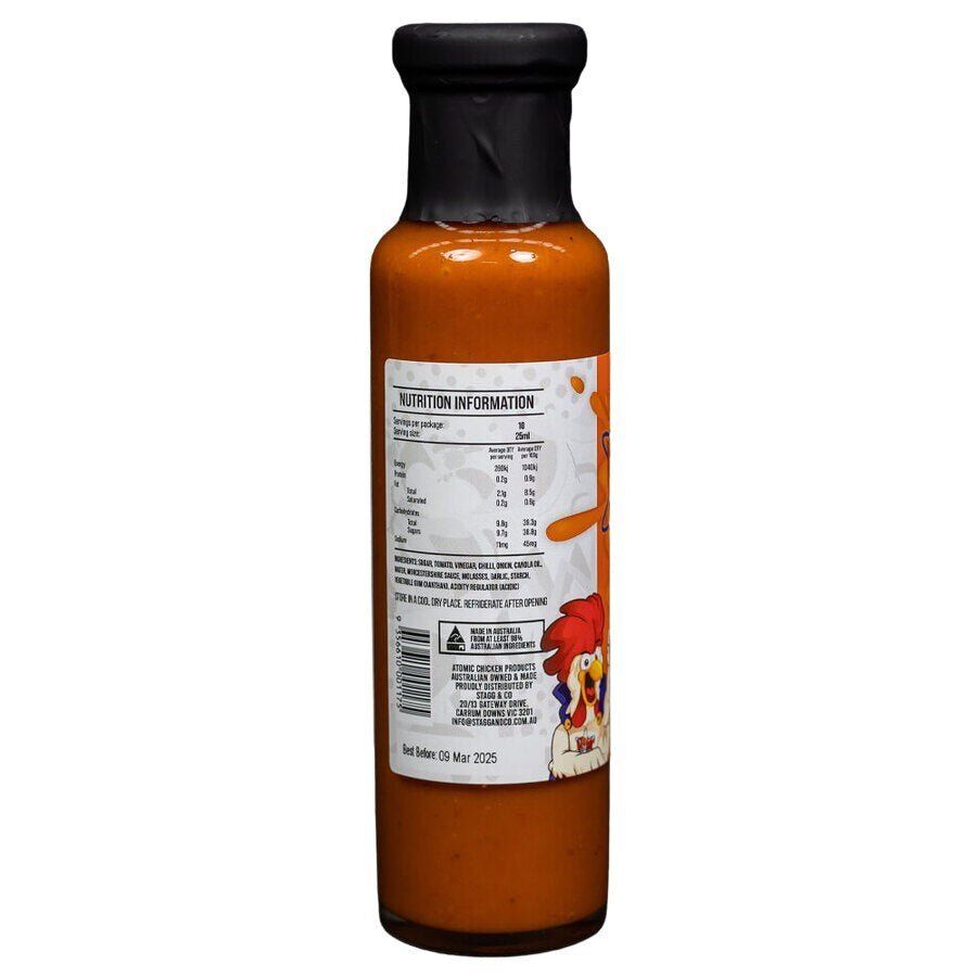 ATOMIC CHICKEN: Buffalo Hot Sauce – 250ml