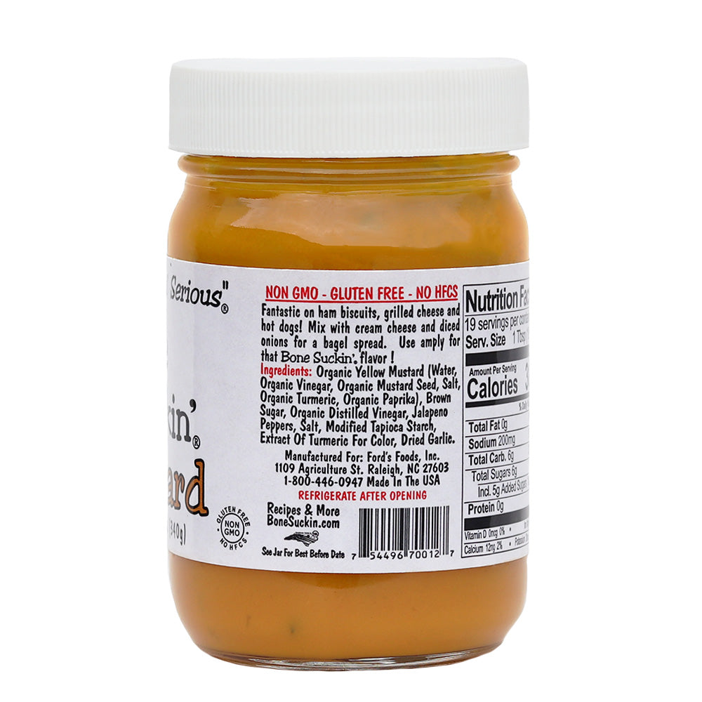 BONE SUCKIN: Mustard Sauce - 340g