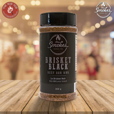 SMOKES SEASONING Brisket Black BBQ Rub 300g shaker bottle