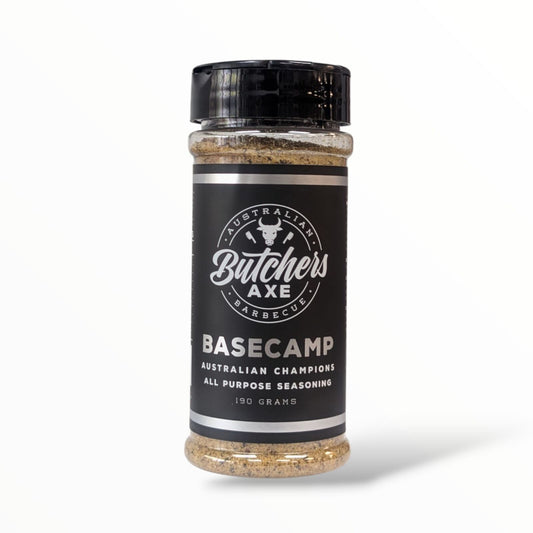 BUTCHERS AXE: Basecamp All-Purpose Seasoning – Bold, Balanced, BBQ Rub (190 g)