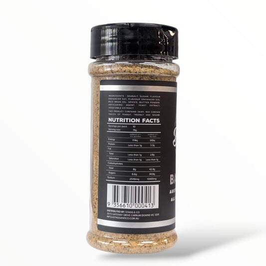 BUTCHERS AXE: Basecamp All-Purpose Seasoning – Bold, Balanced, BBQ Rub (190 g)