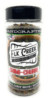 Elk Creek Chimi-Churri dressing mix and rub