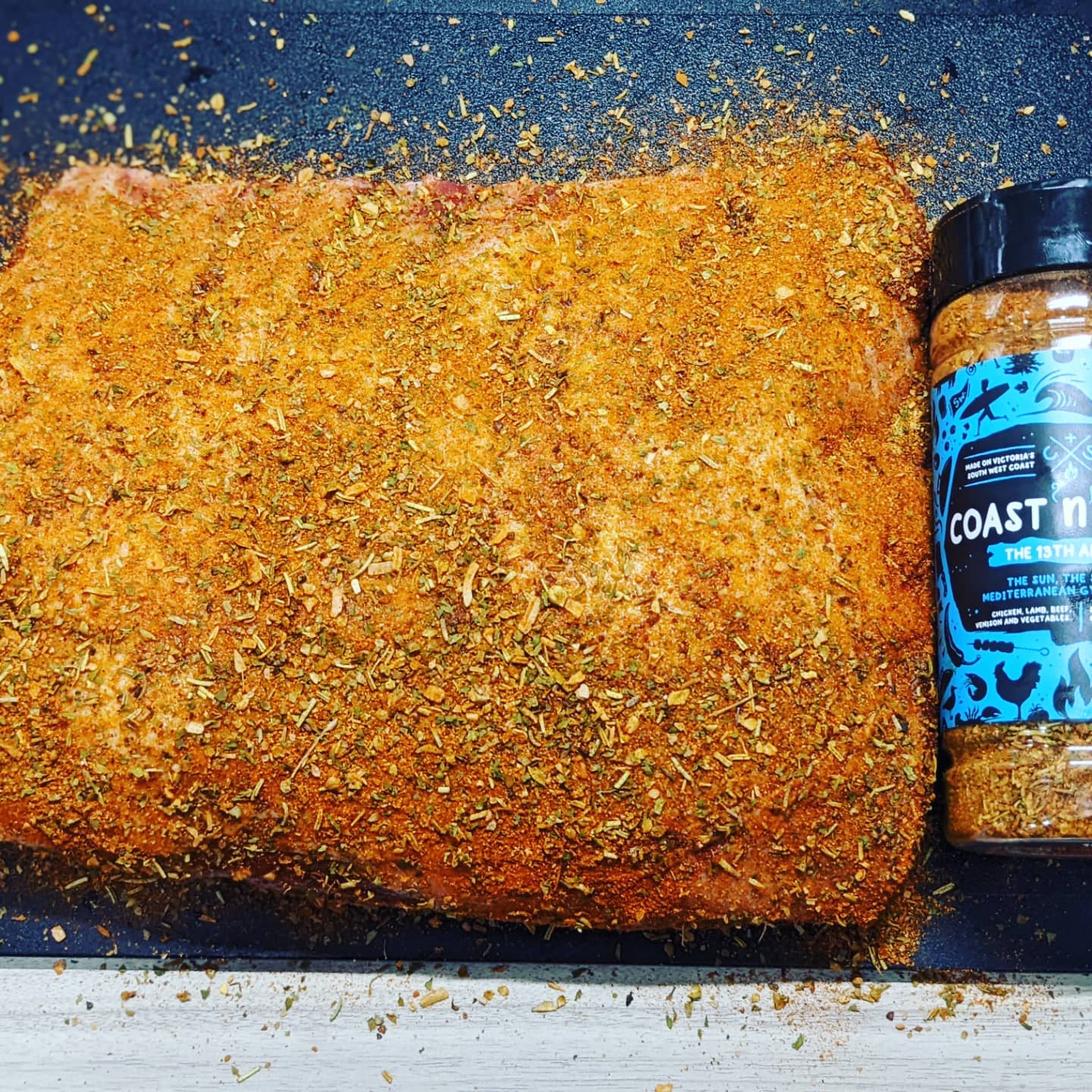 COAST N SMOKE: The 13th Apostle Rub – 160g