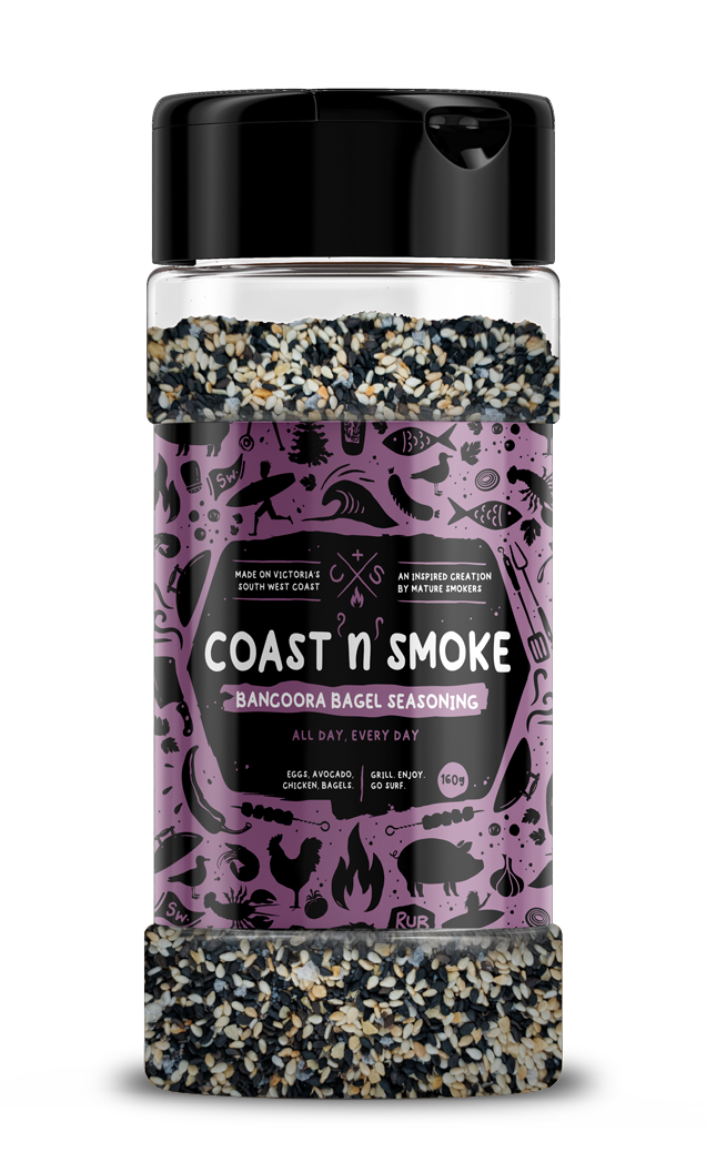 COAST N SMOKE: Bancoora Bagel Seasoning β 160g