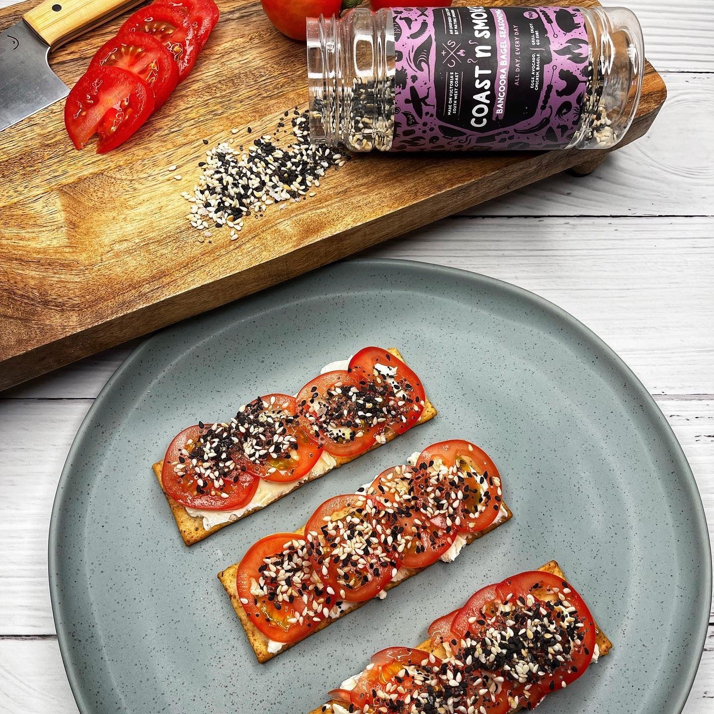 COAST N SMOKE: Bancoora Bagel Seasoning β 160g