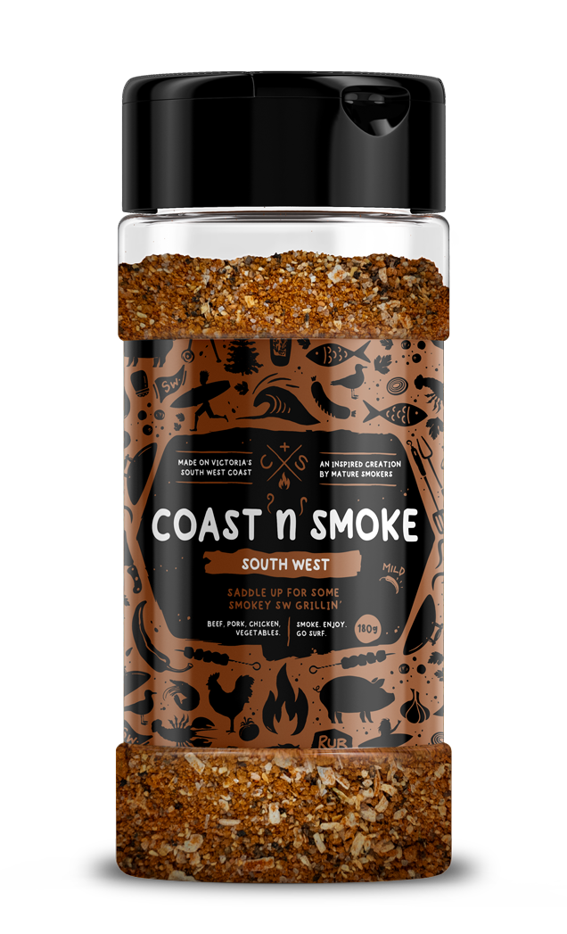 COAST N SMOKE: South West Rub – 180g