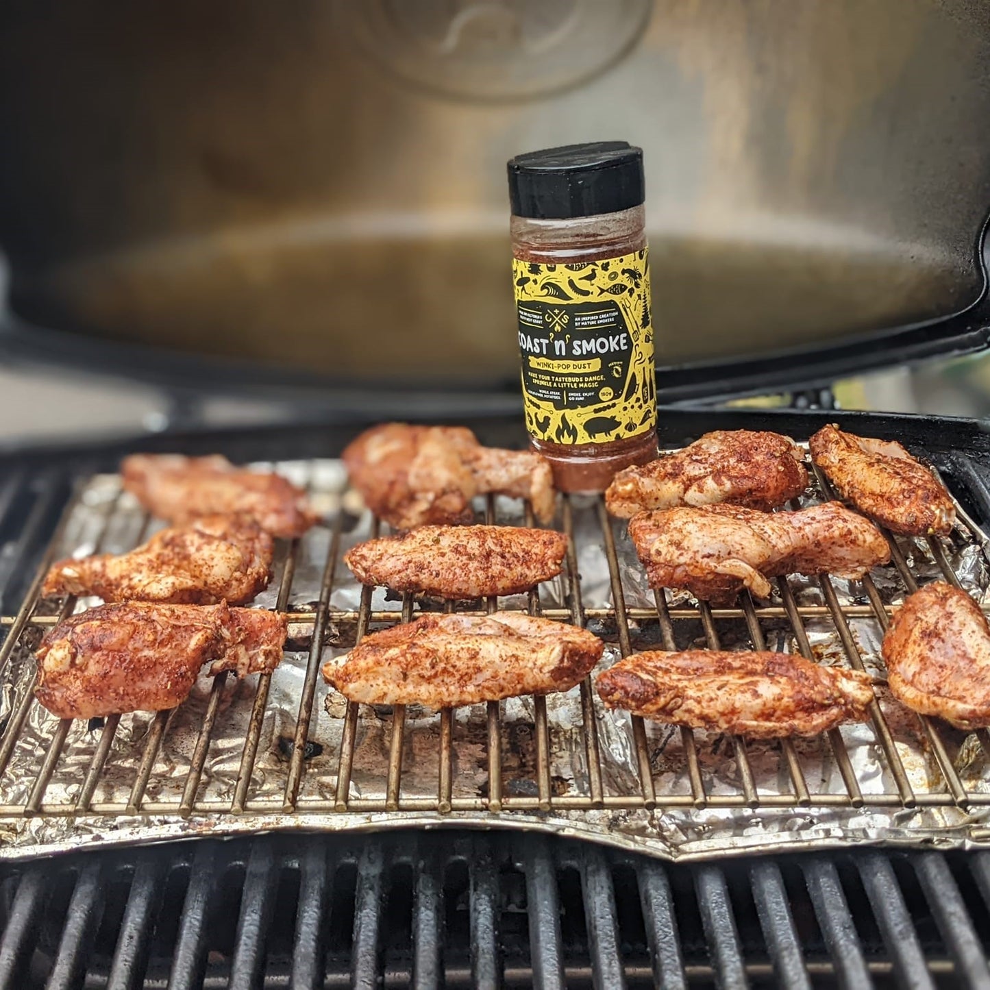 COAST N SMOKE: Winki-POP Dust Seasoning Rub β 180g