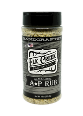 Elk Creek Black Label A-P All-Purpose Rub 283g shaker