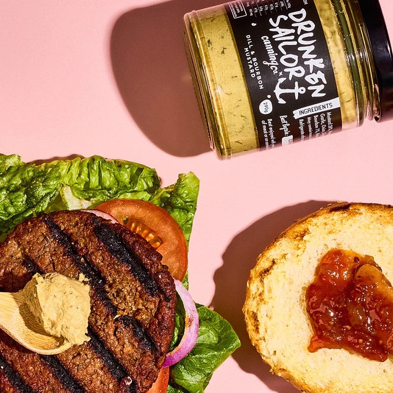 DRUNKEN SAILOR: Dill & Bourbon Mustard – 260g