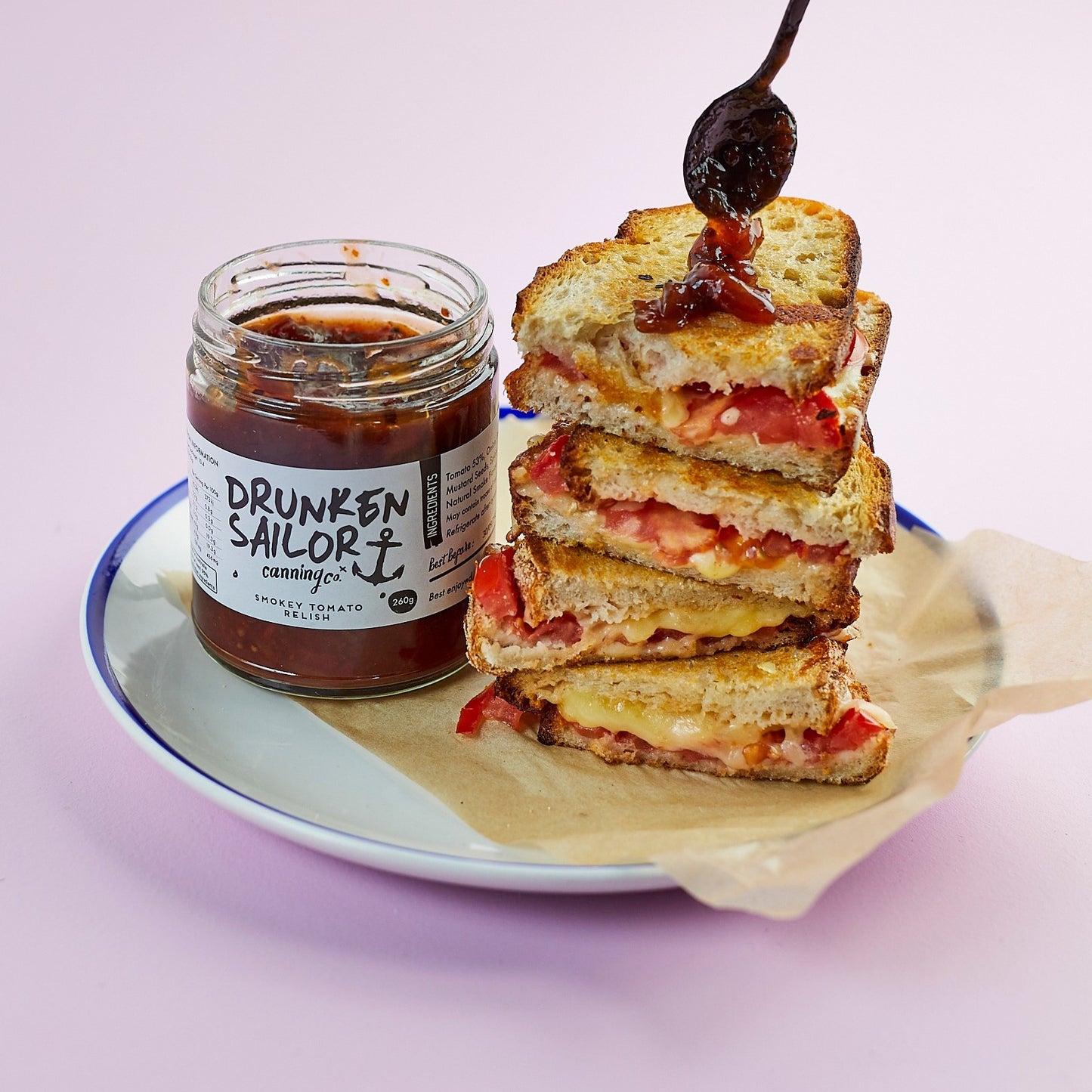 DRUNKEN SAILOR: Smokey Tomato Relish – 260g