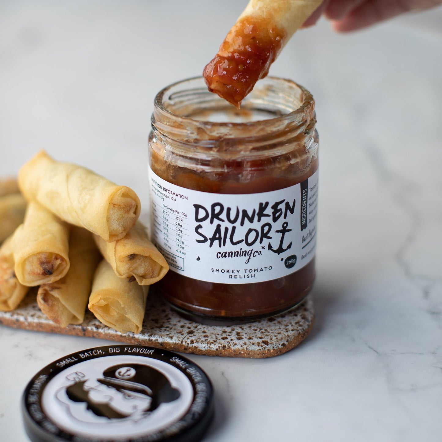 DRUNKEN SAILOR: Smokey Tomato Relish – 260g