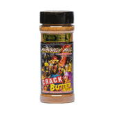Heavenly Hell Crack Butter chicken seasoning & finishing dust 150g — front of the shaker on transparent background
