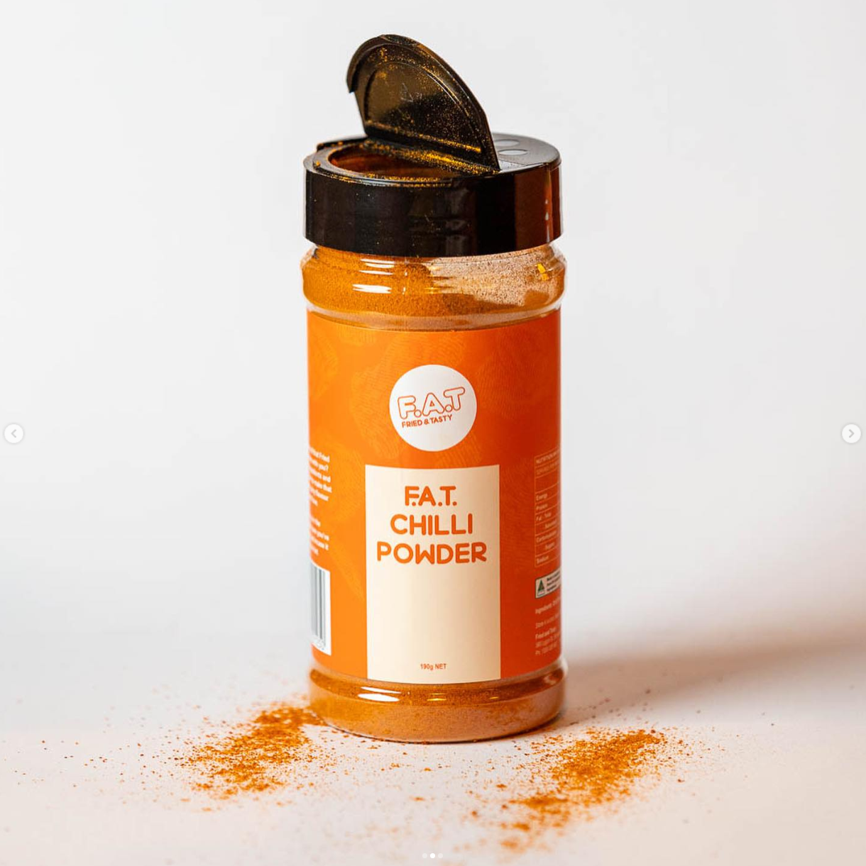 F.A.T. FRIED & TASTY: Dragon Fire Chilli Wing Dust - 190g