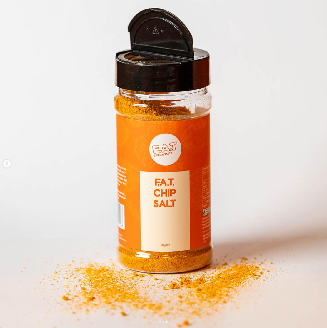 F.A.T. FRIED & TASTY: Kick Ass Fried Chicken Chip Salt - 150g