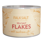 FALKSALT: Sea Salt Flakes Wild Mushroom - 70g