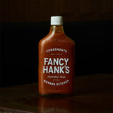 Fancy Hank's Banana Ketchup 330ml - banana ketchup label detail