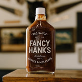 Fancy Hank's Coffee & Molasses BBQ Sauce 330ml - Melbourne made brisket sauce