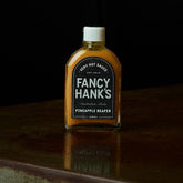 Fancy Hank's Pineapple Reaper Hot Sauce 100ml - Carolina Reaper sauce label detail