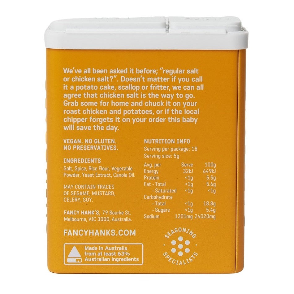 FANCY HANKS: Chicken Salt Seasoning – 90g