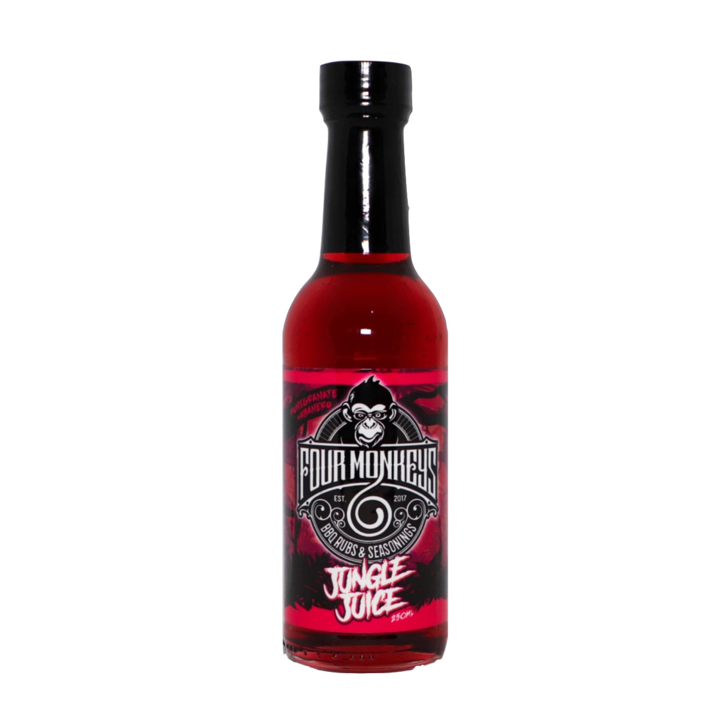 FOUR MONKEYS BBQ: Pomegranate Habenero Rib Glaze β 250ml