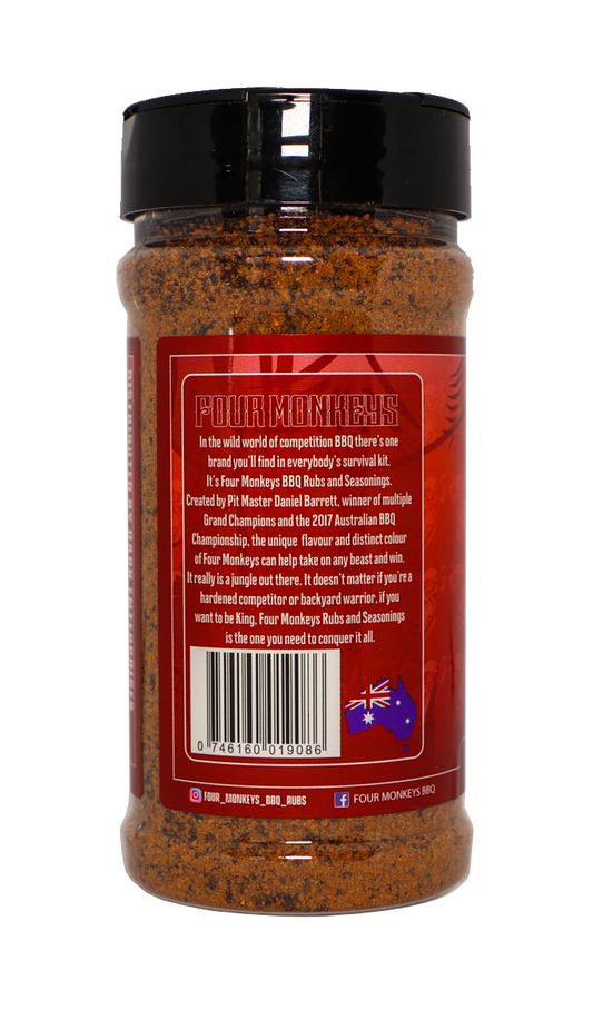 FOUR MONKEYS BBQ: Beef Rub β 280g