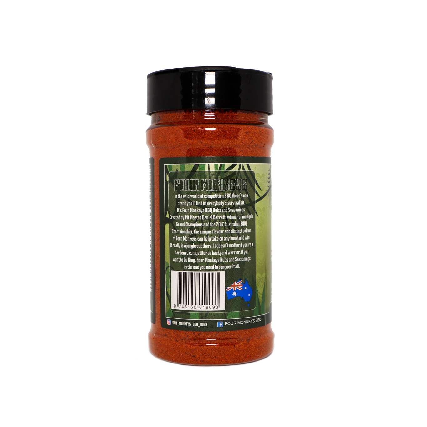 FOUR MONKEYS BBQ: Pork Rub β 240g