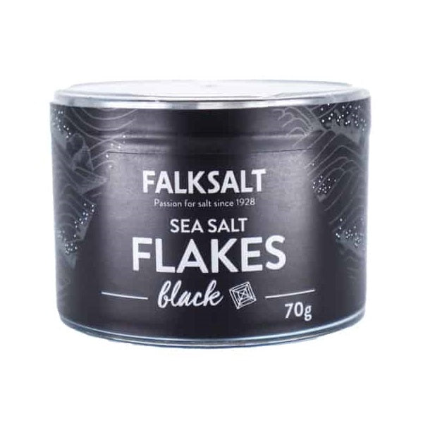 FALKSALT: Sea Salt Flakes Black - 70G