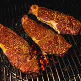 Steak seasoned with Hardcore Carnivore Steak Master