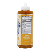 Blues Hog Honey Mustard Sauce — right side label