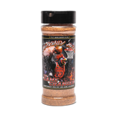 Heavenly Hell The Game Changer poultry & game seasoning 150g — front of the shaker on transparent background