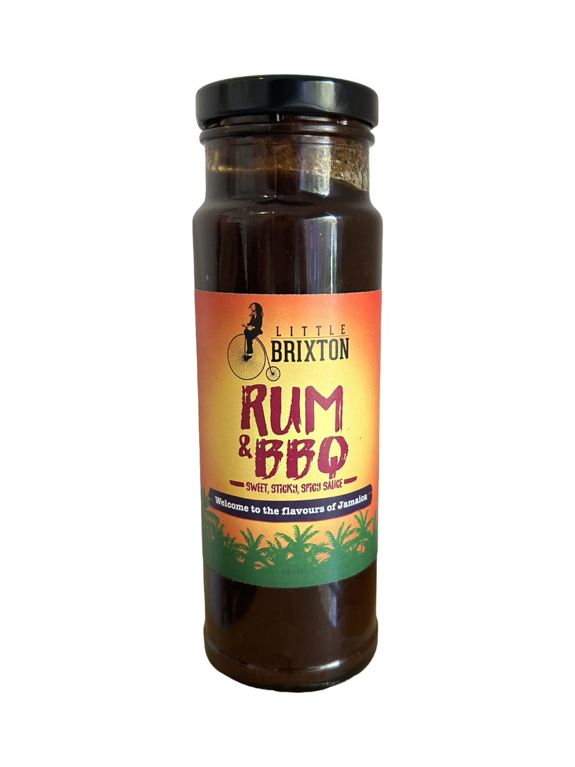 Little Brixton Rum and BBQ Sauce jar
