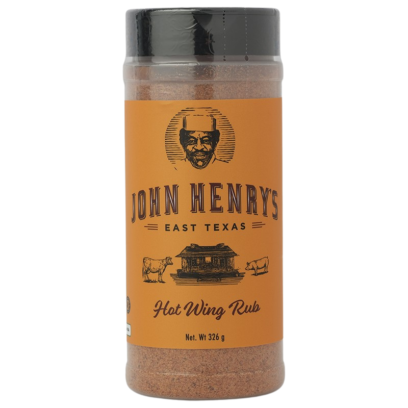JOHN HENRYS: Hot Wing Rub - 326g