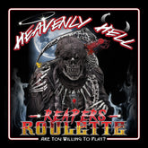 Heavenly Hell Reapers Roulette hot sauce label artwork