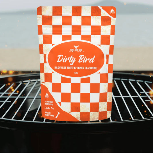 RUM AND QUE: Dirty Bird Nashville Fried Chicken Seasoning & Coating β 150g