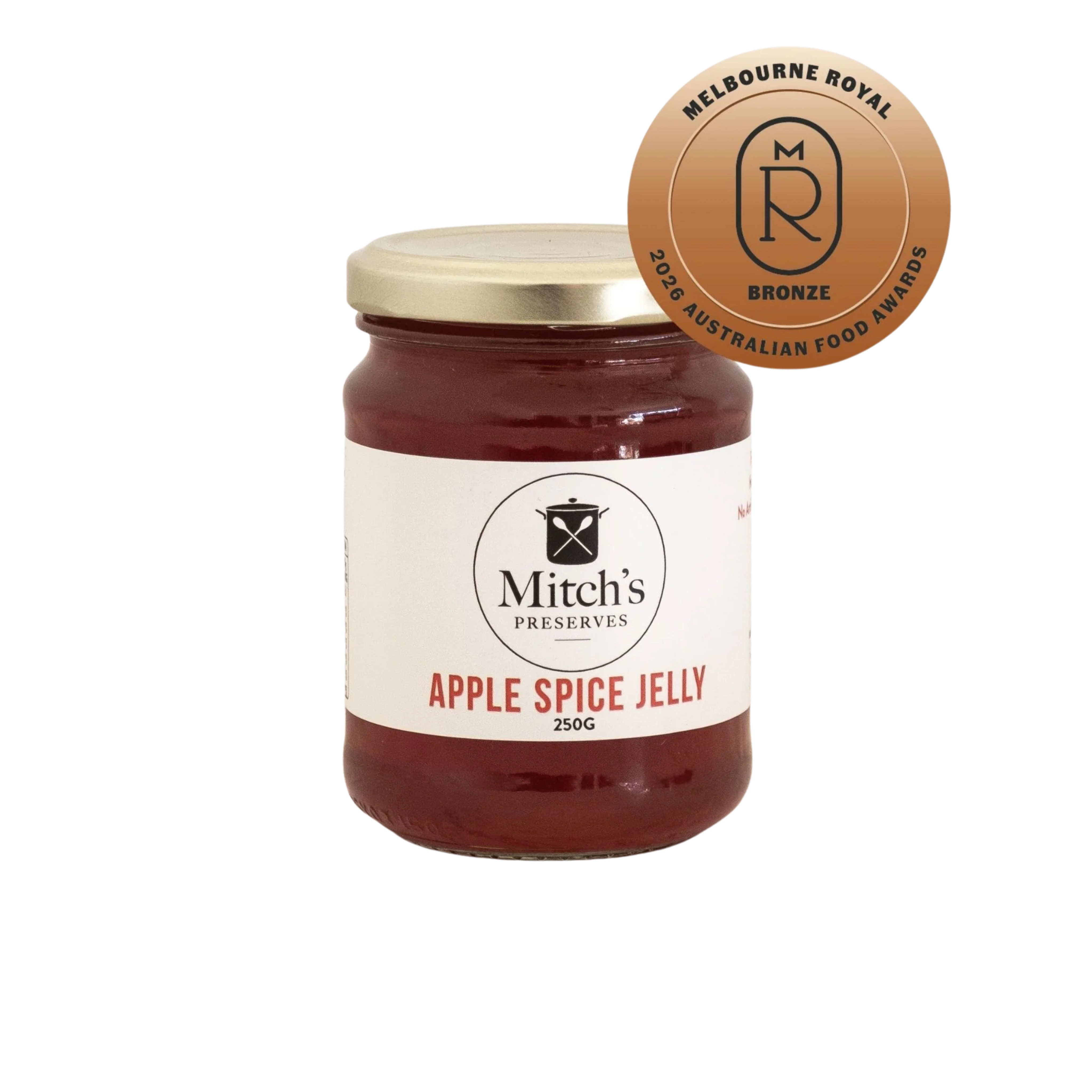 Mitch's Preserves Apple Spice Jelly 250g jar