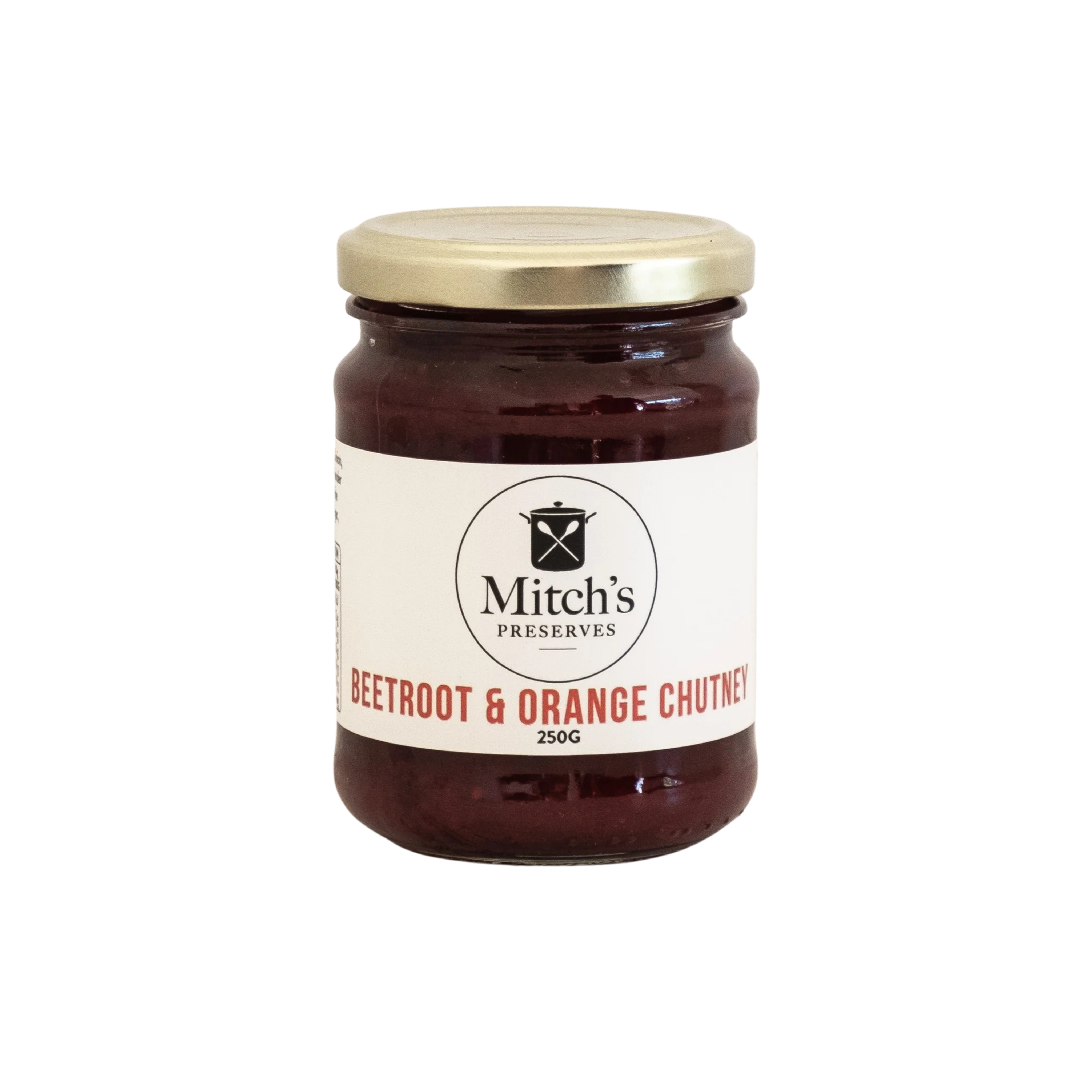 Mitch's Preserves Beetroot & Orange Chutney 250g jar
