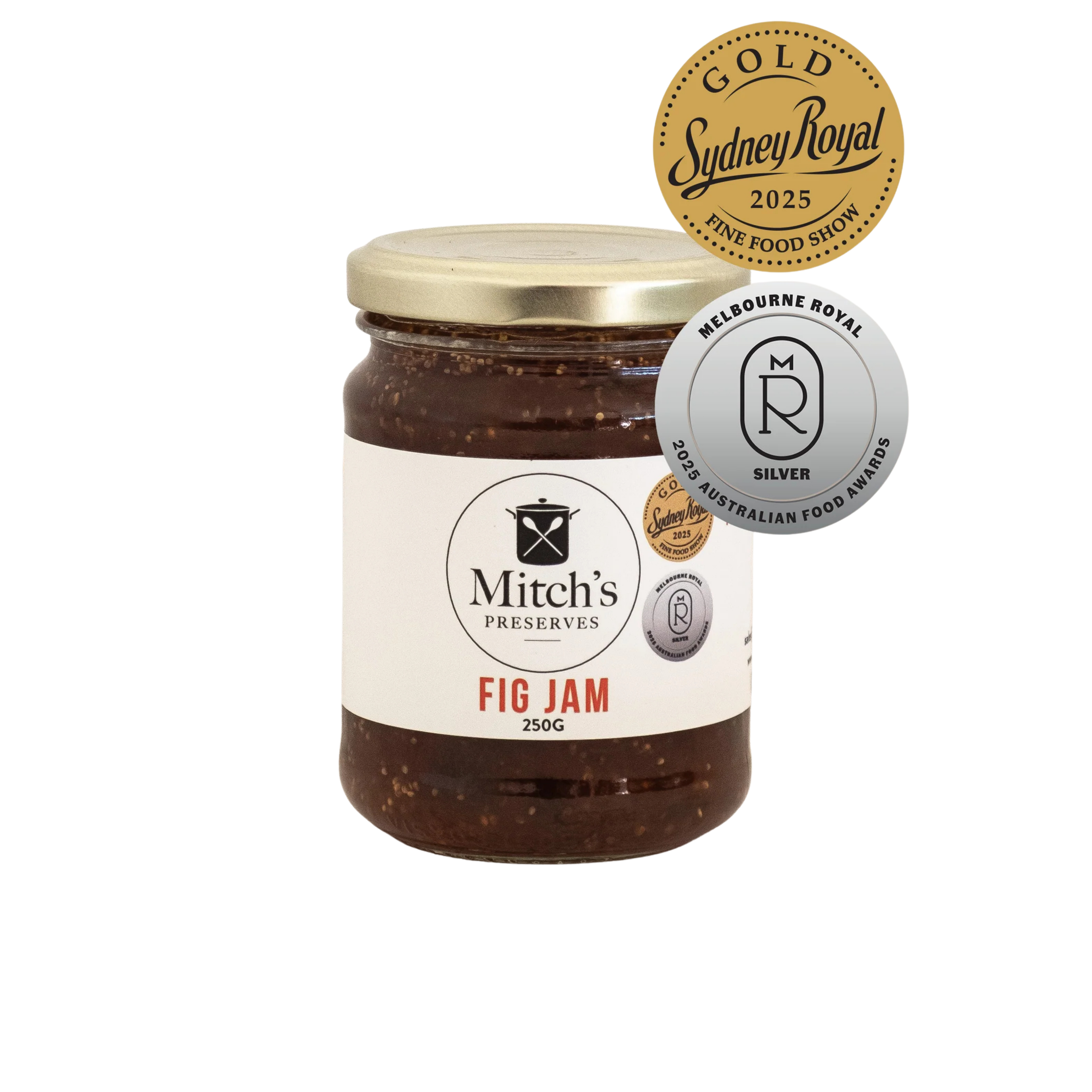 Mitch's Preserves Fig Jam 250g jar