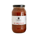 Mitch's Preserves Hot Tomilli Relish 500g jar