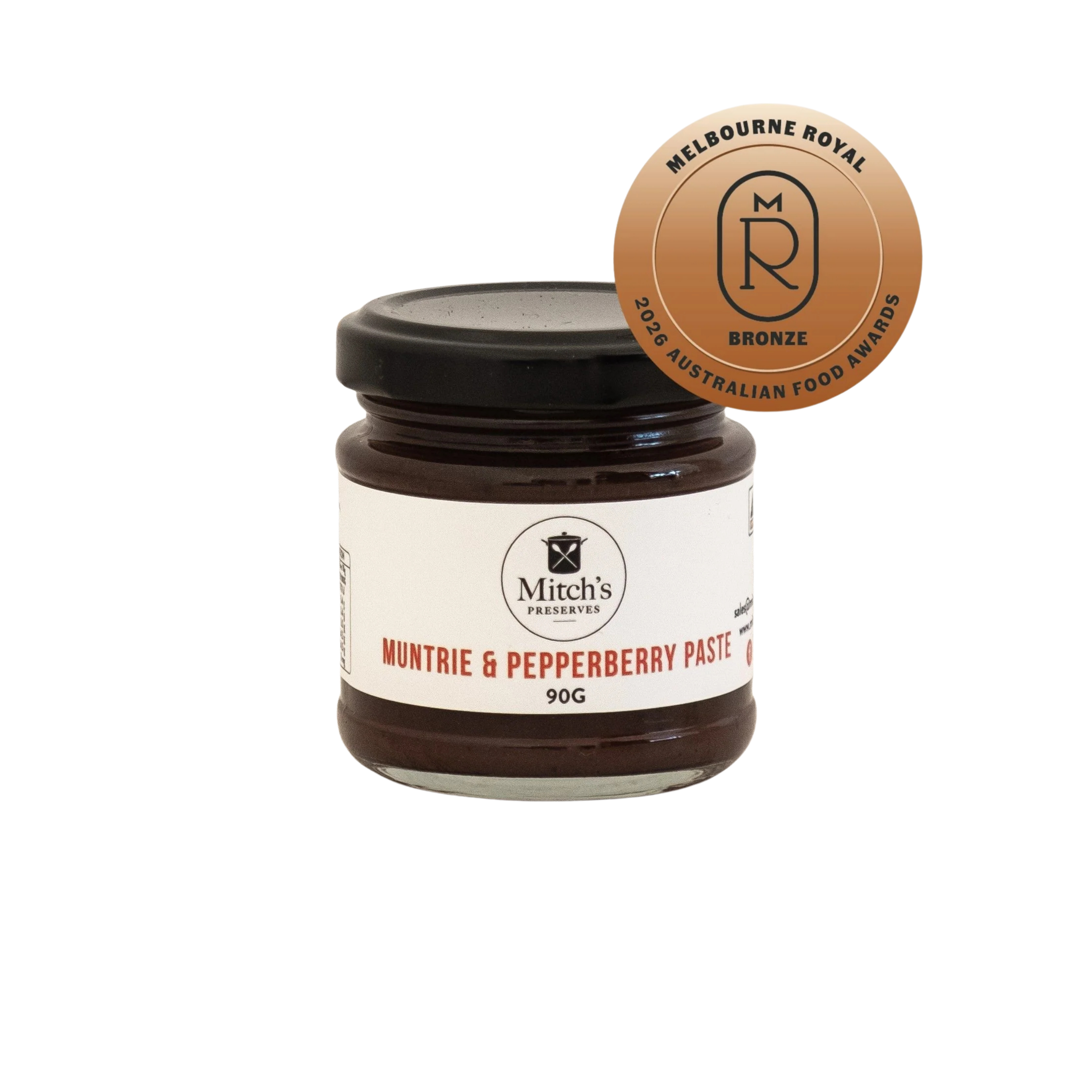 Mitch's Preserves Muntrie & Pepperberry Paste 90g jar