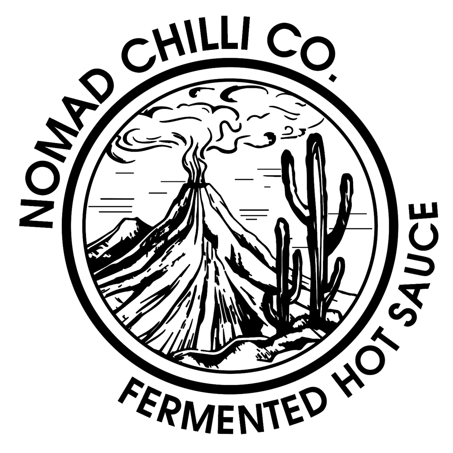 NOMAD CHILLI CO: Jalapeño & Pineapple Verde Hot Sauce - 150ml