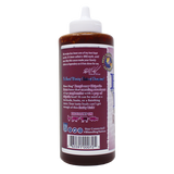 Blues Hog Raspberry Chipotle BBQ Sauce 709g — side label with product details
