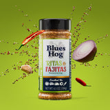 Blues Hog 'Ritas & Fajitas Seasoning 184g — front of the shaker bottle