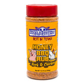 SuckleBusters Honey BBQ Rub 390g, sweet Texas honey barbecue rub — front of pack