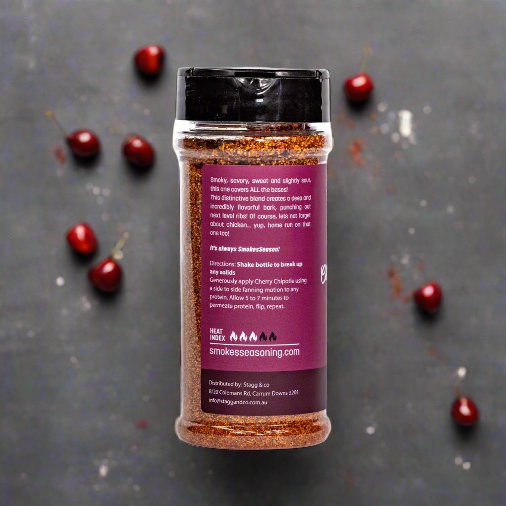 SMOKES SEASONING: Cherry Chipotle BBQ Rub