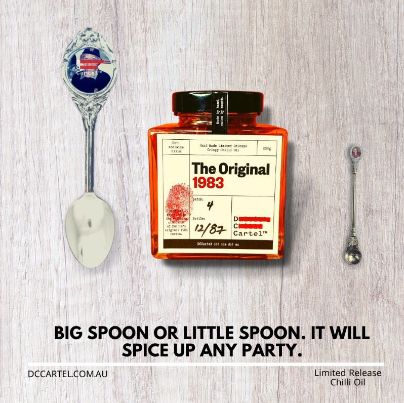 DC CARTEL: The Original 1983- Limited Release Crispy Chilli Oil - 268g